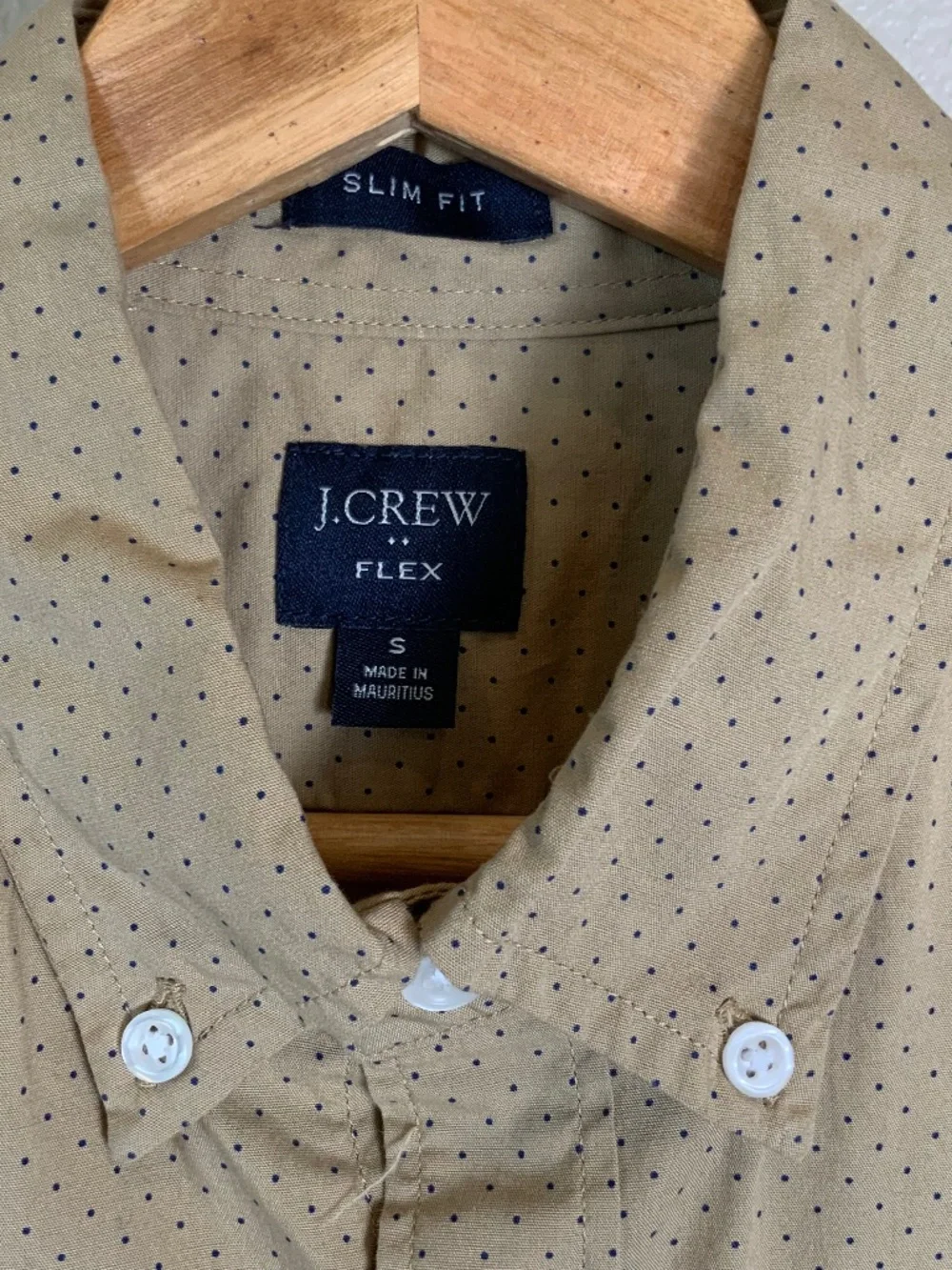 J. Crew Printed Slim Fit Flex Casual Button Down Shirt
